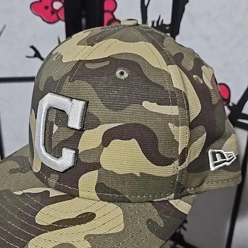 Cleveland Indians‎ Camo Promodel Hat 7 1/4